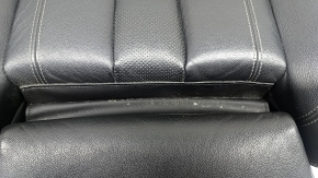 Обшивка подушки водительского сиденья BMW X5 G05 19-22 кожа черная, с подогревом, Sport, под чистку