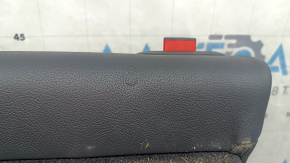 Спинка заднего ряда 2 ряд правая BMW X5 G05 19-22 под 2 ряда, кожа черная SCHWARZ, с подогревом, царапины, вмятина