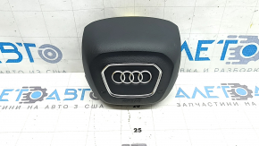 Подушка безопасности airbag в руль водительская Audi Q8 19-26 черная