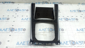 Накладка центральной консоли BMW X5 G05 19-26 под дерево Fineline Stripe, с подсветкой, царапины