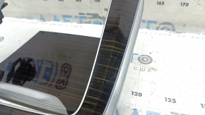 Накладка центральной консоли BMW X5 G05 19-26 под дерево Fineline Stripe, с подсветкой, царапины