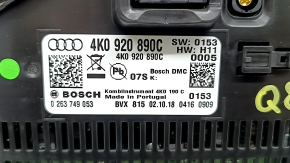 Щиток приборов Audi Q8 19-20 88к, царапины