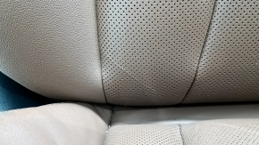 Пассажирское сидение Audi Q8 19-23 с airbag, с подголовником, электрическое, подогрев и вентиляция, с поясничной подпоркой, кожа коричневая, царапина