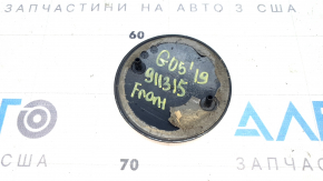 Эмблема значок капота BMW X5 G05 19-26 песок, полезло покрытие