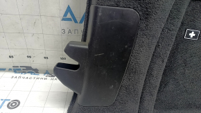 Обшивка арки задняя левая в сборе BMW X5 G05 19-23 черная, цельная, с крышкой, с ручкой откидывания сидения, с накладкой замка, царапины