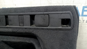 Ornamente arc spate dreapta negre pentru BMW X5 G05 19-23, complete, cu capac, cu mâner rabatabil pentru scaun, cu ornament de blocare, zgârietură, necesită curățare