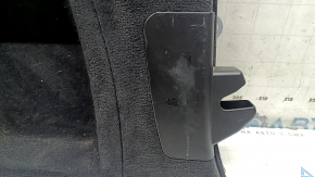 Ornamente arc spate dreapta negre pentru BMW X5 G05 19-23, complete, cu capac, cu mâner rabatabil pentru scaun, cu ornament de blocare, zgârietură, necesită curățare