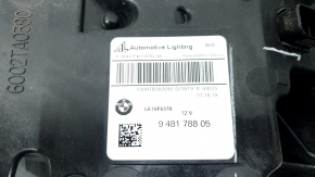 Фара передняя правая в сборе BMW X5 G05 19-23 LED, песок, царапины