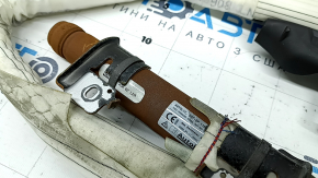 Подушка безопасности airbag боковая шторка правая Subaru Forester 19-24 SK, ржавый пиропатрон, в копоти