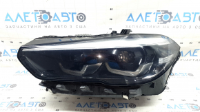 Фара передняя левая в сборе BMW X5 G05 19-23 LED, песок, царапины