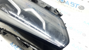 Фара передняя левая в сборе BMW X5 G05 19-23 LED, песок, царапины