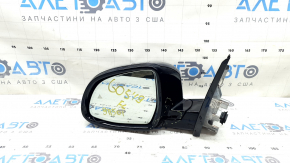Зеркало боковое левое BMW X5 G05 19-23 5 пинов, поворотник, подогрев, память, автозатемнение, BSM, графит, песок, потёрто, царапины, треснуто