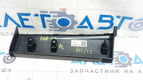 Накладка передней панели левая Subaru Forester 19-24 SK черная с серым, царапины