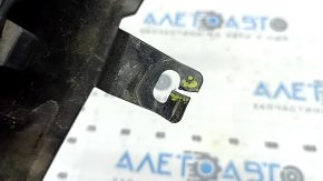 Нижняя накладка переднего бампера Subaru Forester 19-21 SK черная, царапины, сломаны крепления, примято