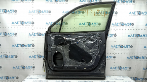 Дверь в сборе передняя правая Subaru Forester 19-24 SK графит P8Y, вмятина, царапины на ручке