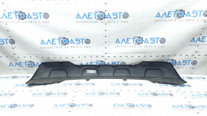 Накладка губы заднего бампера BMW X5 G05 19-26 X-Line, царапины, затёрт, песок