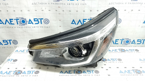 Фара передняя левая Subaru Forester 19-20 SK LED, без DRL, сломаны крепления, пробит корпус