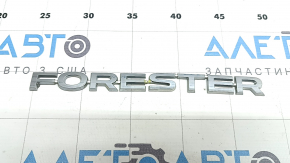 Эмблема надпись FORESTER Subaru Forester 19-24 SK отломана