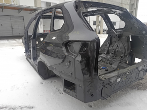 Четверть крыло задняя левая BMW X5 G05 19-26 на кузове, графит, тычки