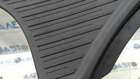 Ornamente prag spate dreapta negre pentru Subaru Forester 19-24 SK cu dop, zgârieturi