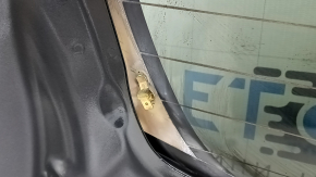 Дверь багажника голая со стеклом Subaru Forester 19-24 SK под спойлер, тонировка, графит P8Y, царапины на стекле