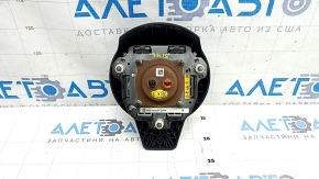 Подушка безопасности airbag в руль водительская Subaru Forester 19-24 SK черная, ржавый пиропатрон