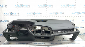 Торпедо передняя панель с AIRBAG BMW X5 G05 19-23 черная, под проекцию, царапина, вмятина