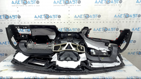Торпедо передняя панель с AIRBAG BMW X5 G05 19-23 черная, под проекцию, царапина, вмятина