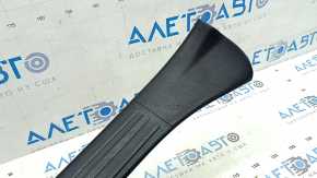 Накладка порога передняя левая Subaru Forester 19-24 SK черная, потерта