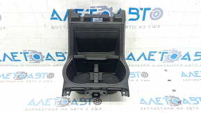 Подстаканники Subaru Forester 19-24 SK черный, с накладкой, царапины