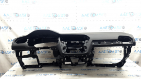 Торпедо передняя панель с AIRBAG VW Tiguan 18-24 черная