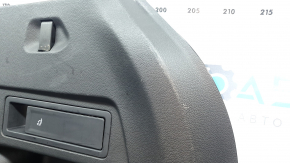 Обшивка арки правая VW Tiguan 18-24 черная под 2 ряда, отсутствует крышка органайзера, царапины, сломаны крепления