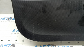 Обшивка двери багажника нижняя Subaru Forester 19-24 SK черная, царапины, потерта