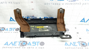 Подушка безопасности airbag коленная водительская левая Subaru Forester 19-24 SK черная, ржавый пиропатрон и кронштейн