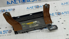 Подушка безопасности airbag коленная водительская левая Subaru Forester 19-24 SK черная, ржавый пиропатрон и кронштейн