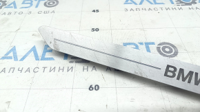 Вставка накладки порога передняя левая BMW X5 G05 19-23 хром BMW, с подсветкой, царапины, тычки