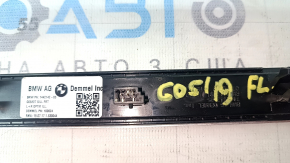 Вставка накладки порога передняя левая BMW X5 G05 19-23 хром BMW, с подсветкой, царапины, тычки