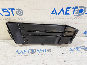 Решетка переднего бампера правая Audi A4 B9 17-17 s-line, без радара, хром