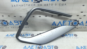 Grilă inferioară bară față dreapta VW Tiguan 22-24 argintiu, nisipos
