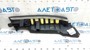 Боковушка заднего сиденья левая Audi A4 B8 13-16 кожа черная