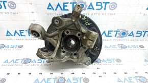 Цапфа со ступицей задняя левая Subaru Forester 19-24 SK с кожухом, ржавая ступица