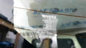 Дверь багажника голая со стеклом Toyota Rav4 19-24 черный 218, царапины на стекле