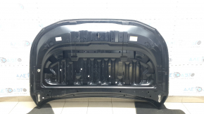 Капот голый Toyota Rav4 19-24 алюминий, черный 218, царапины, песок, в клее