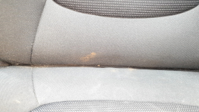 Водительское сидение Toyota Rav4 19-25 без airbag, механическое, ткань, черное, под химчистку, потёрто, замята ткань