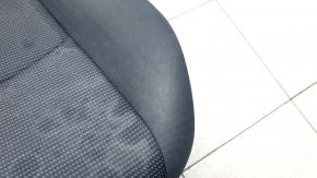 Водительское сидение Toyota Rav4 19-25 без airbag, механическое, ткань, черное, под химчистку, потёрто, замята ткань