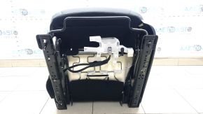 Водительское сидение Toyota Rav4 19-25 без airbag, механическое, ткань, черное, под химчистку, потёрто, замята ткань