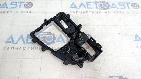 Накладка шифтера Audi A5 F5 17-24 черная, царапины на хроме