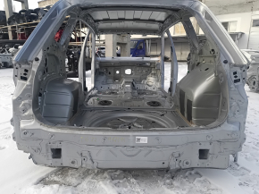 Panou spate pentru VW Tiguan 18-24, 2 piese, pe caroserie, argintiu