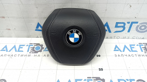 Подушка безопасности airbag в руль водительская BMW 7 G11 G12 16-22 черная