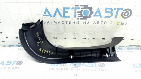 Обшивка двери багажника левая Toyota Rav4 19-24 черная, царапины